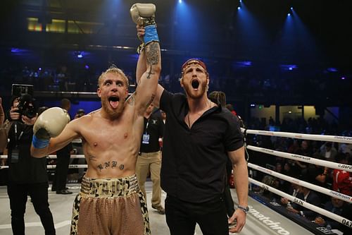 Jake Paul (left) and Logan Paul (right) - Image via Getty Images