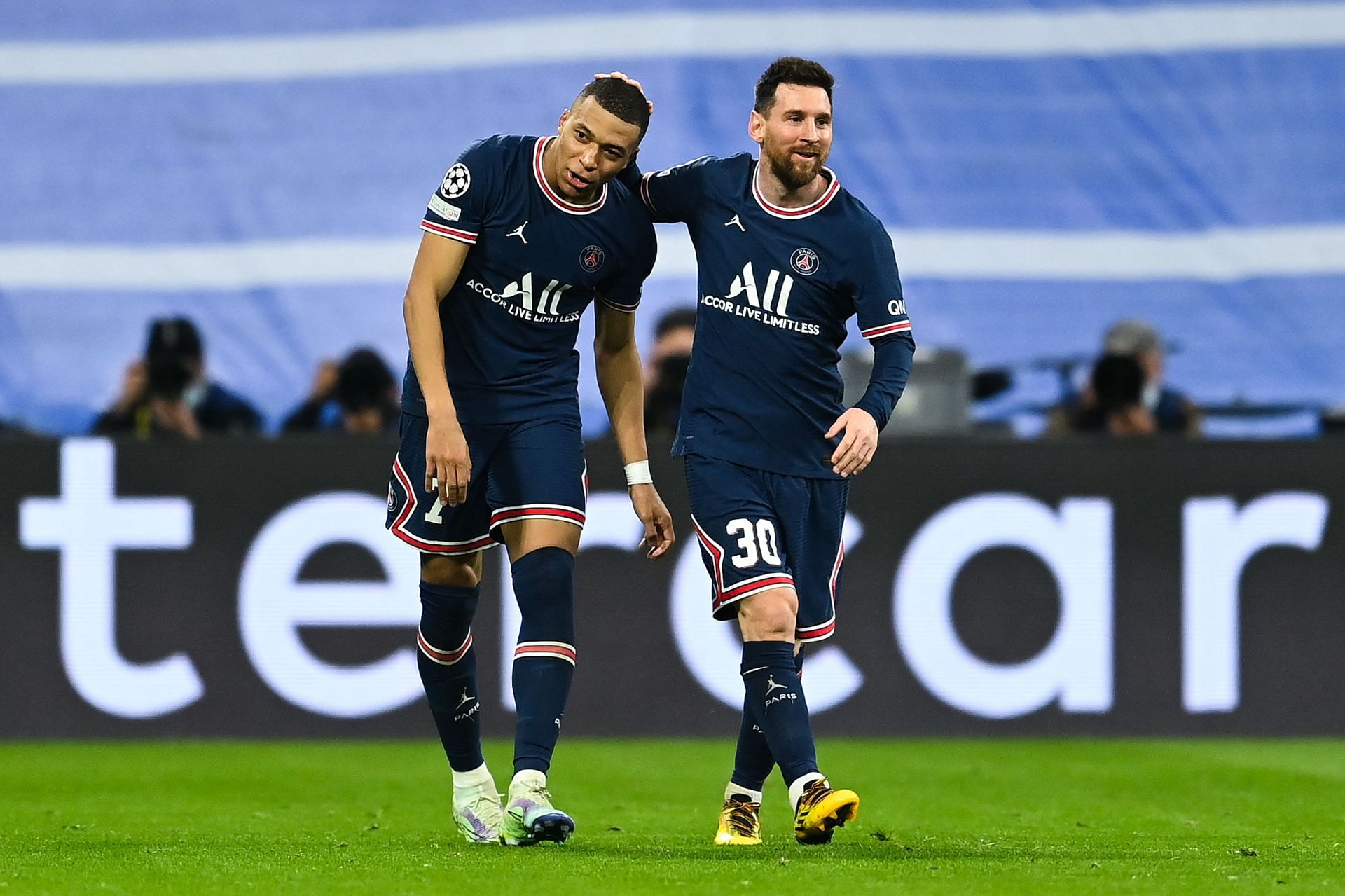 The two PSG stars seem to be having issues