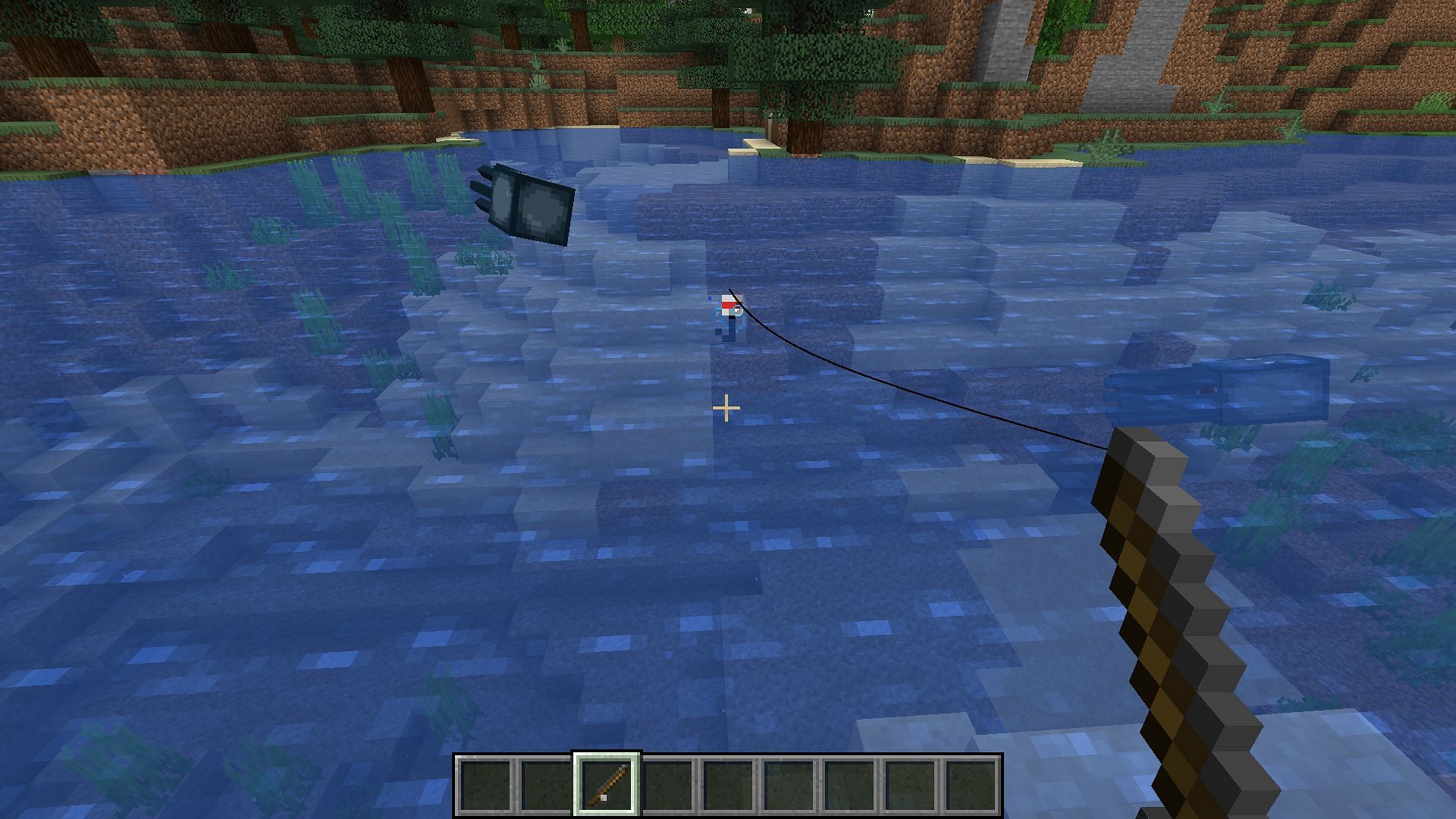 Fishing is the worst way to find these items (Image via Minecraft 1.19 update)