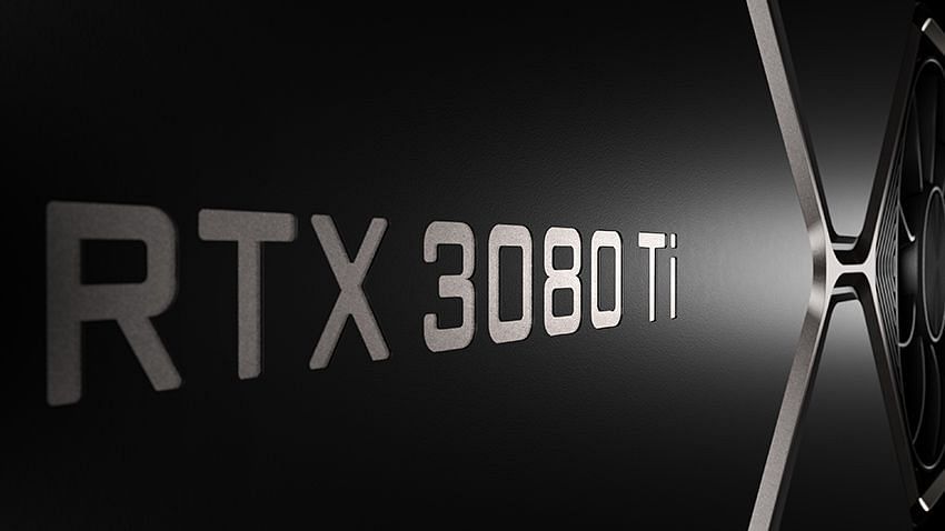 The branding on the RTX 3080 Ti FE (Image via Nvidia)