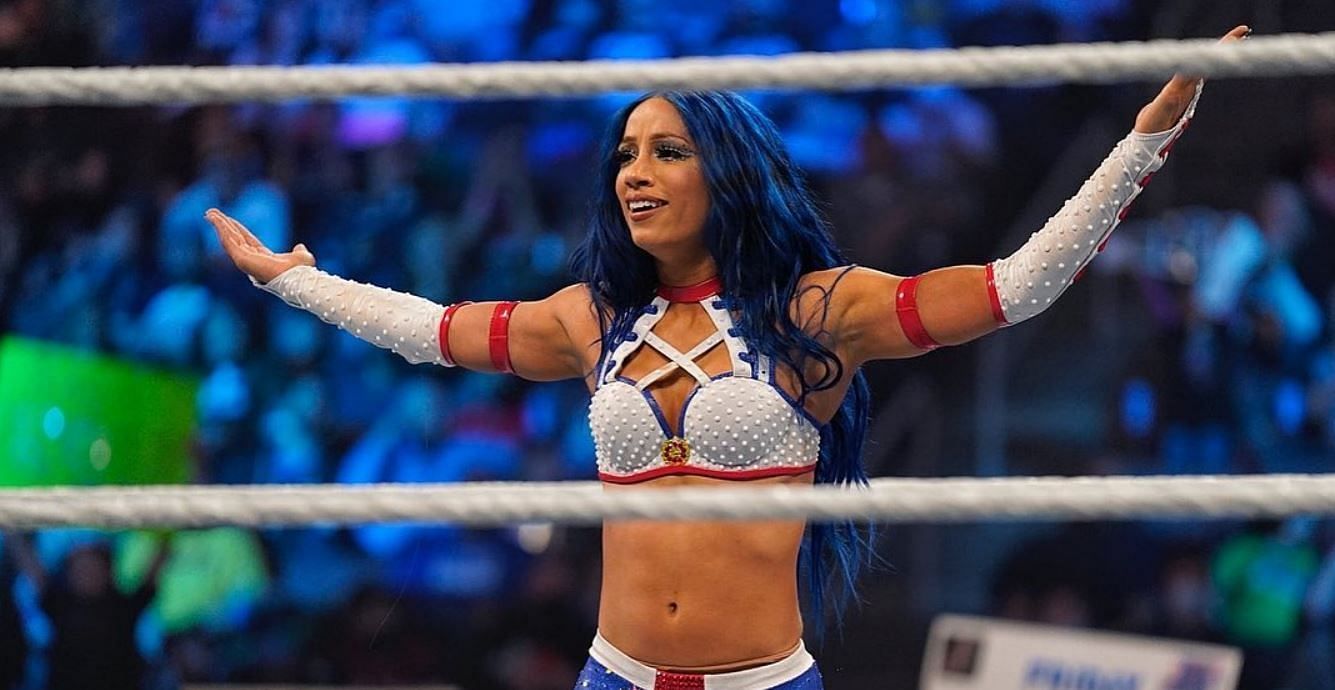 Sasha Banks has been making the most out of her absence from WWE