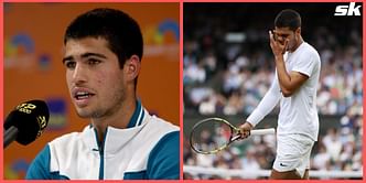 "It was my first match on Centre Court, Jannik managed the pressure better than me" - Carlos Alcaraz after Wimbledon 4R loss to Jannik Sinner