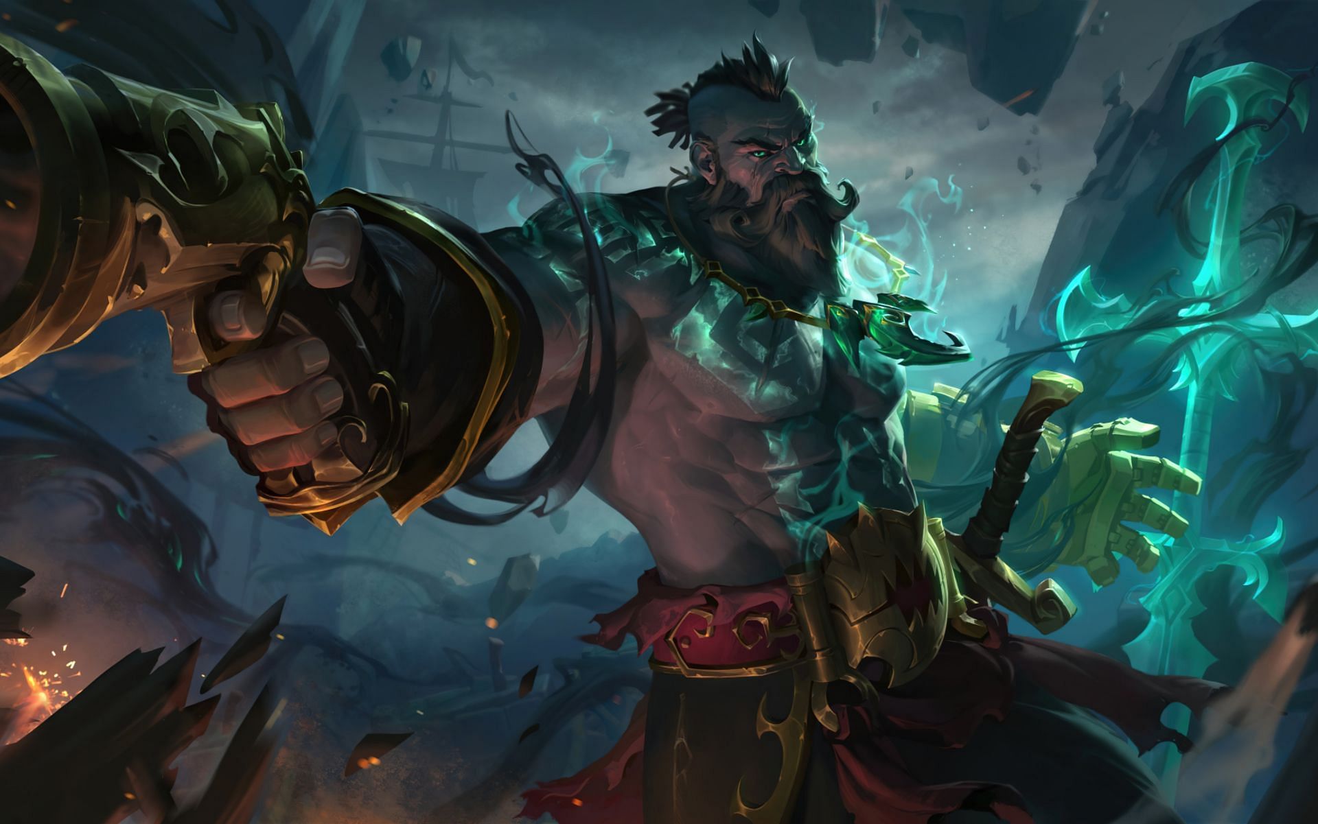 A look into the Gangplank changes for patch 12.14 (Image via League of Legends)