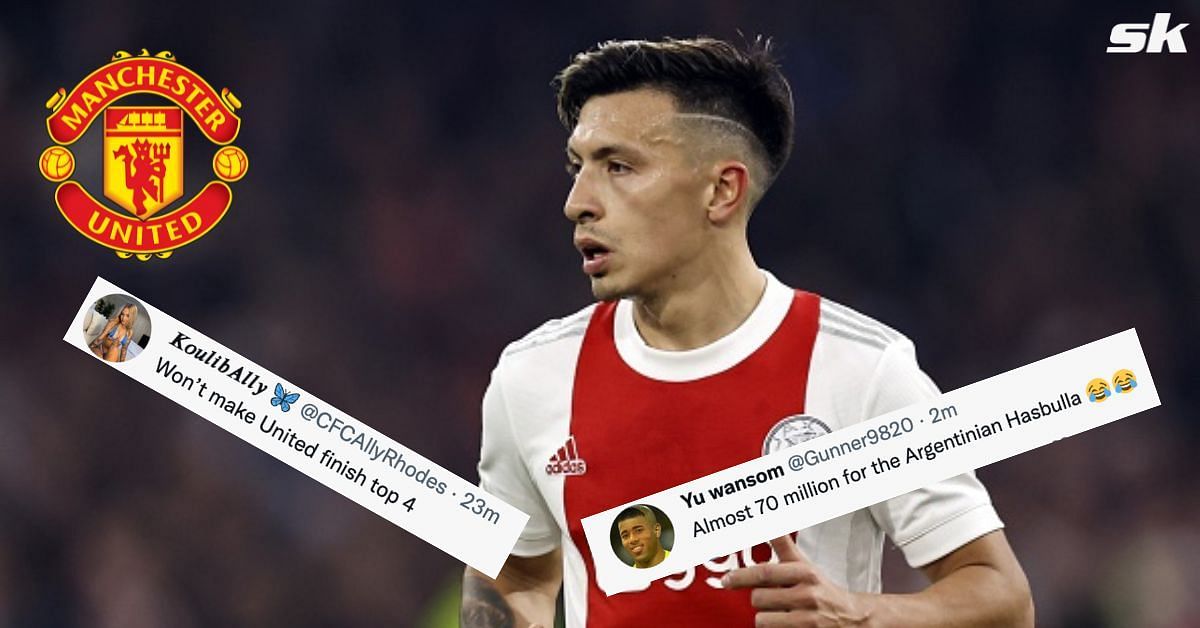 Manchester United mocked by supporters for Lisandro Martinez signing