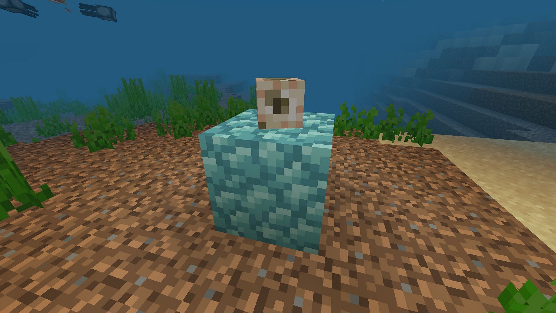 Conduit can greatly help Minecraft players underwater (Image via Mojang)