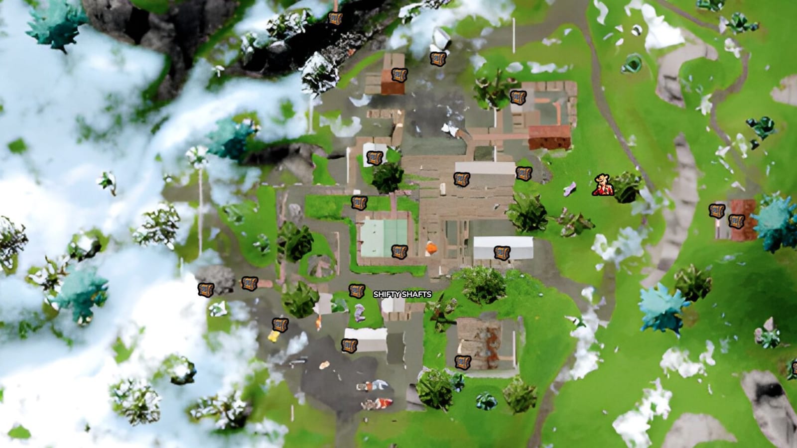 Fortnite Indiana Jones Challenges Where to search chests at Shifty Shafts