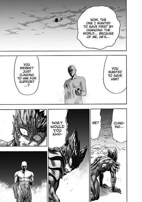 One Punch Man reveals a shocking similarity between Saitama and Garou