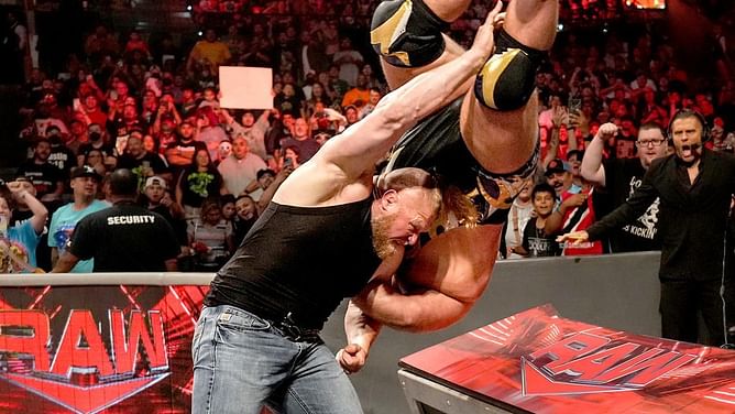 Which AEW star overpowered Brock Lesnar? (Exclusive)