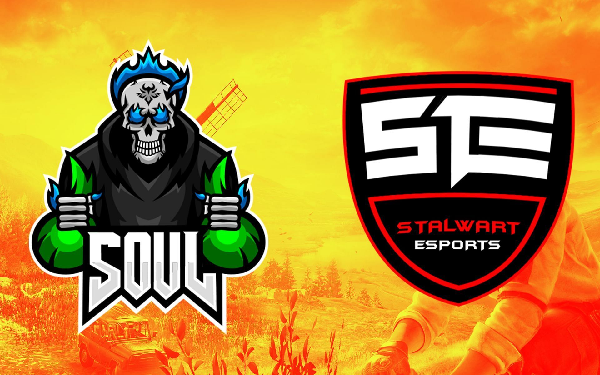 Popular PUBG Mobile team Stalewart Esports and BGMI team Team SouL have been taking digs at each other (Image via Sportskeeda)