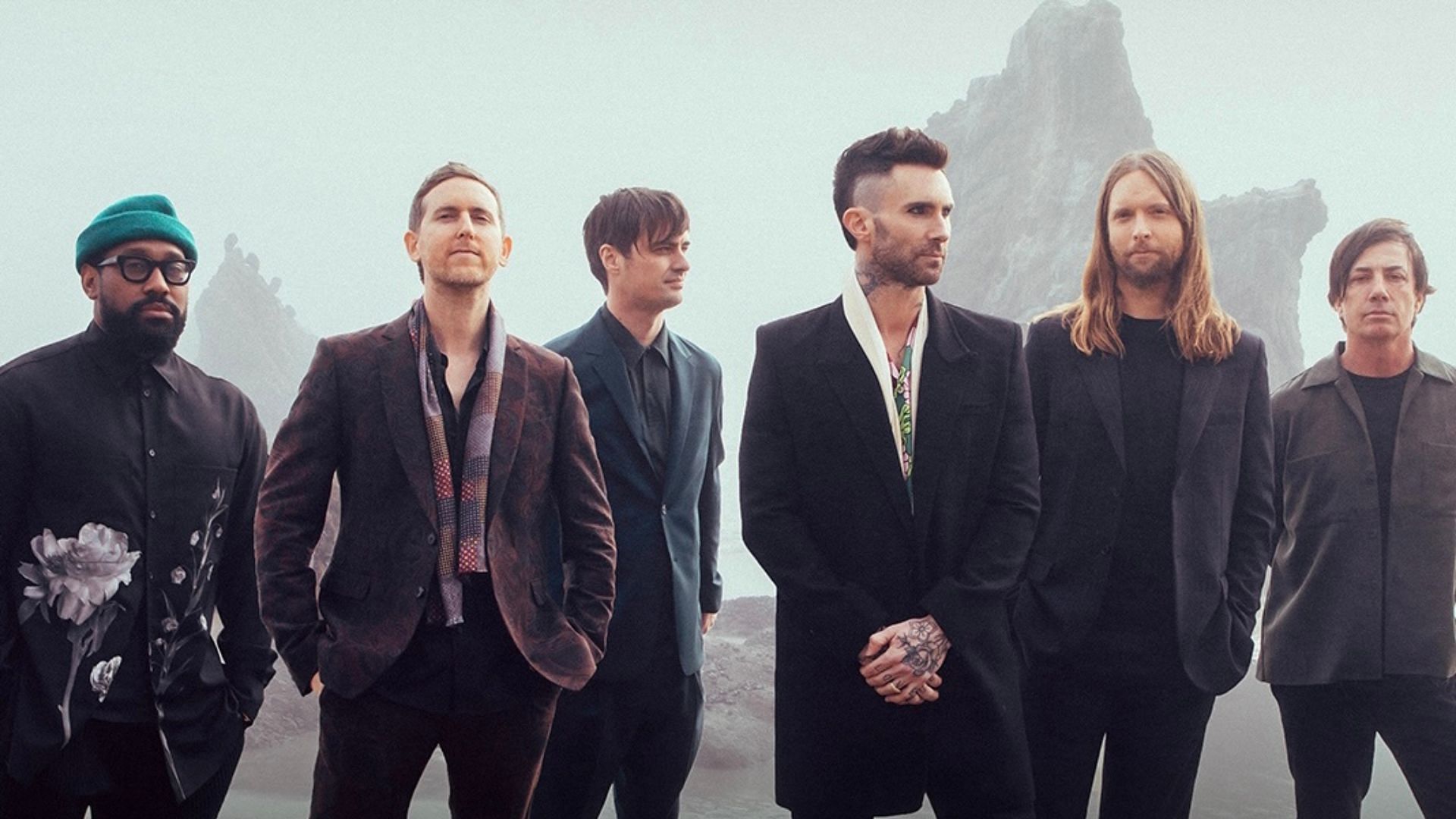 A still of the American pop rock band (Image via @maroon5/Twitter)