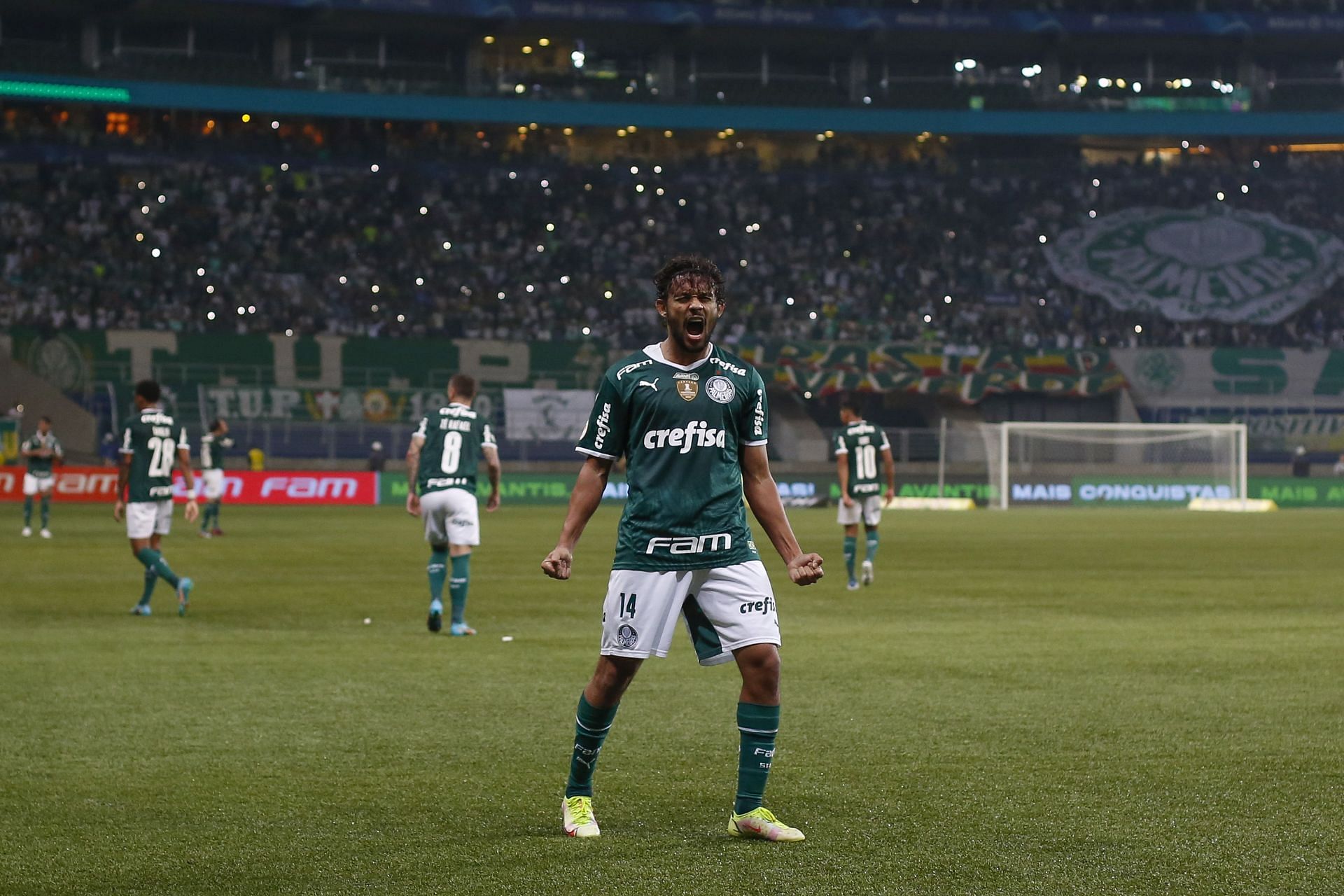 Palmeiras play Athletico Paranaense on Sunday