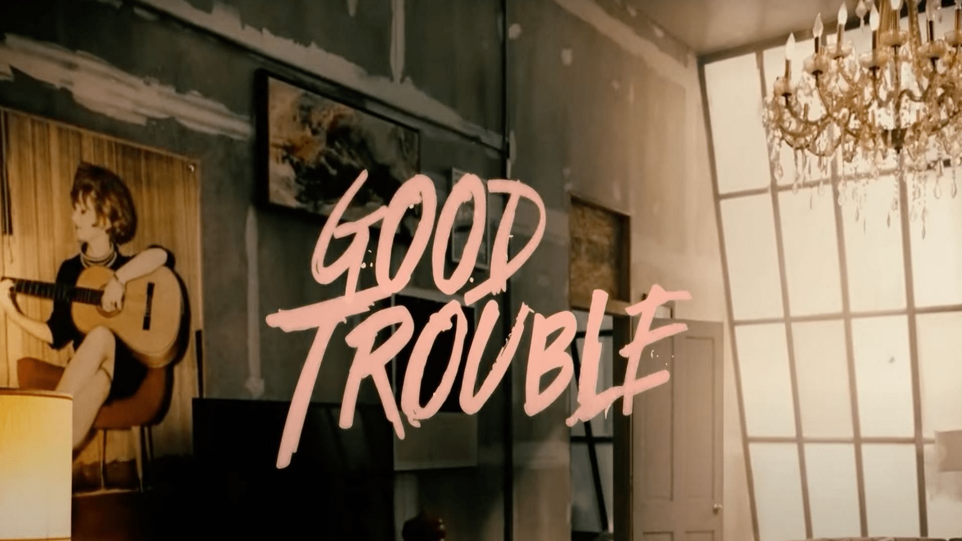 Still from Freeform&#039;s trailer for Good Trouble Season 4 Part 2 (Image via YouTube/Freeform)