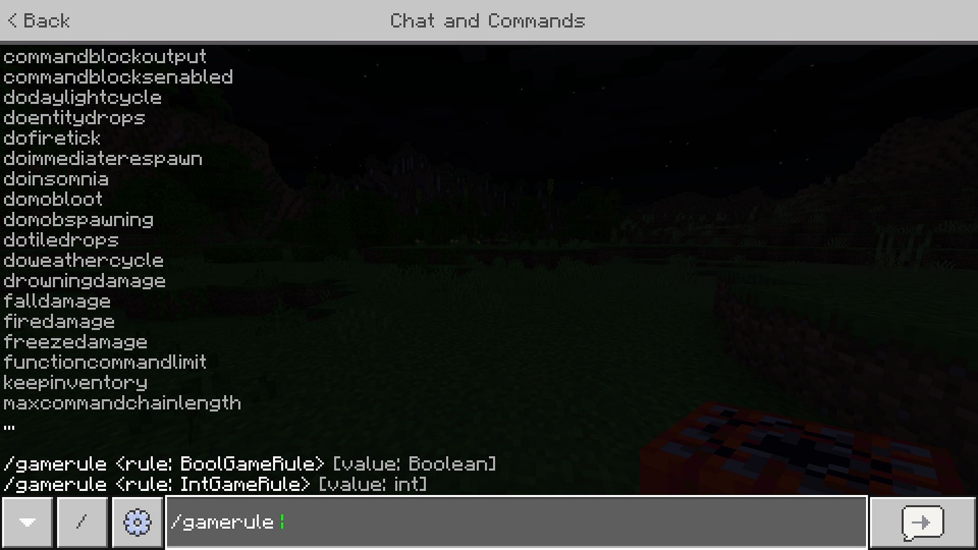 Minecraft Commands