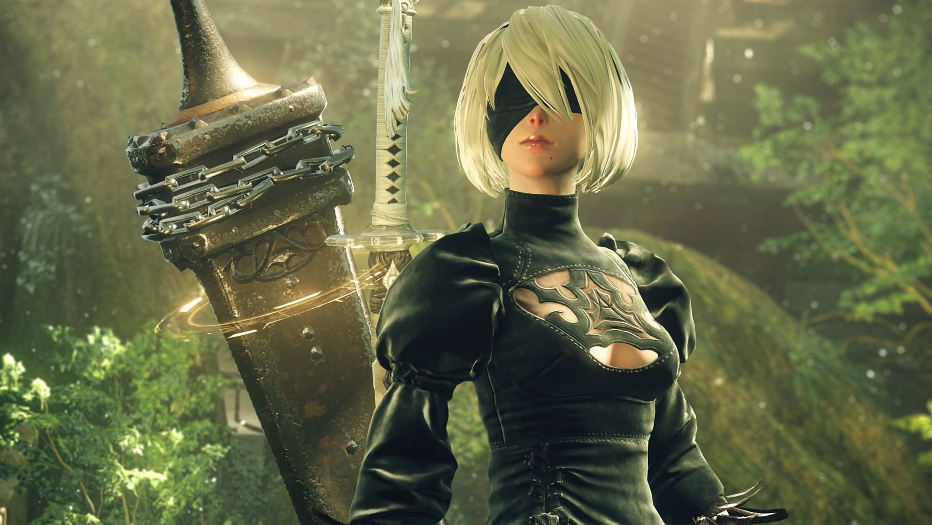 Nier: Automata fans are in disarray after discovery of a hidden area in Copied City (Image via Square Enix, Steam)