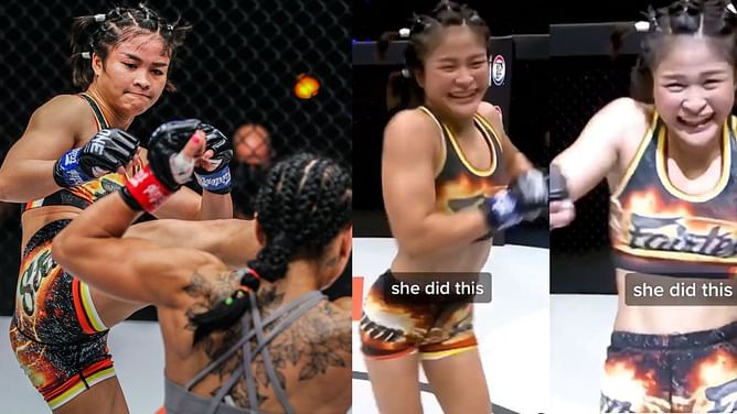 Sweet but savage: Check out Stamp Fairtex’s potent offense in the Circle