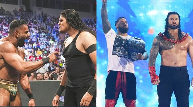 WWE रिजल्ट्स: 7 फुट लंबे भारतीय Superstar ने दिग्गज को हराया, Roman Reigns के भाइयों की जबरदस्त जीत