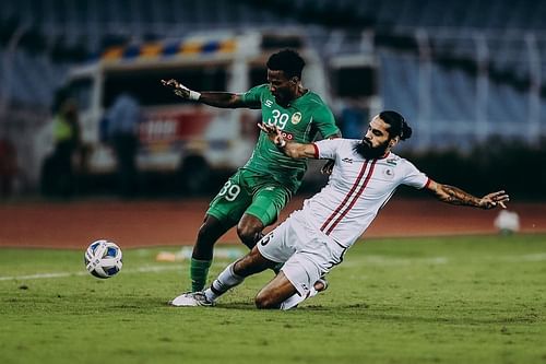 Sandesh Jhingan (in white) is not a part of Juan Ferrando's plans for the upcoming season (Image Courtesy: Sandesh Jhingan Instagram)