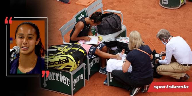 "I'm very sad to say that I will not be in Atlanta, want to wish Coco good luck" - Leylah Fernandez withdraws from Atlanta Open exhibition match due to foot injury