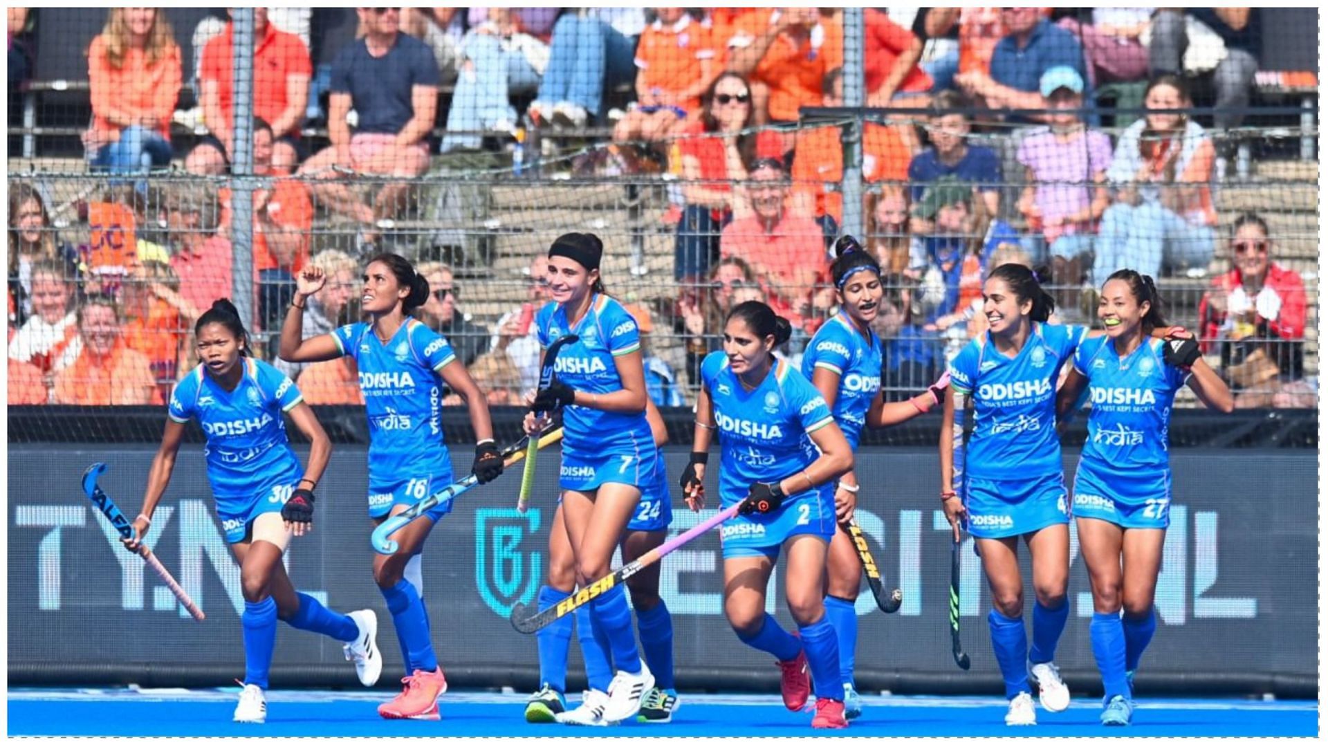 FIH Women&#039;s World Cup 2022: The Indian women&#039;s hockey team in action (Pic Credits: Hockey India)