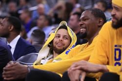 "Eager to improve his chances of winning a fifth championship and surpassing LeBron James" - NBA insider claims Steph Curry has reached out to Kevin Durant for a potential reunion