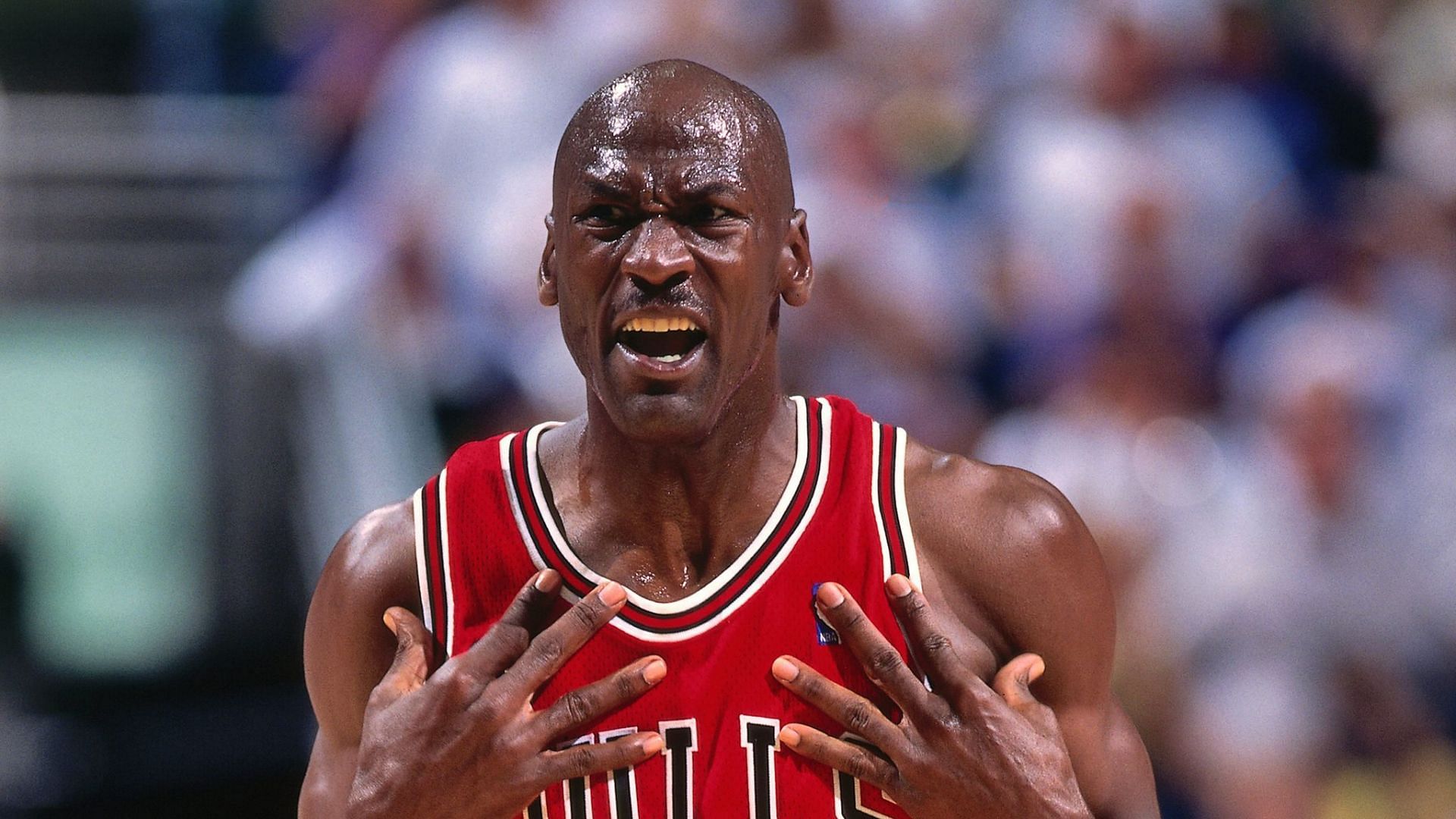 Michael Jordan displayed his fiery competitive nature throughout his NBA career. [Photo: Essentially Sports]