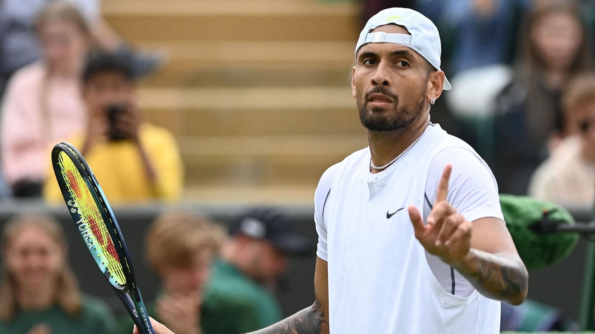 Kyrgios should be able to win quite a few easy points with his big serve and forehand