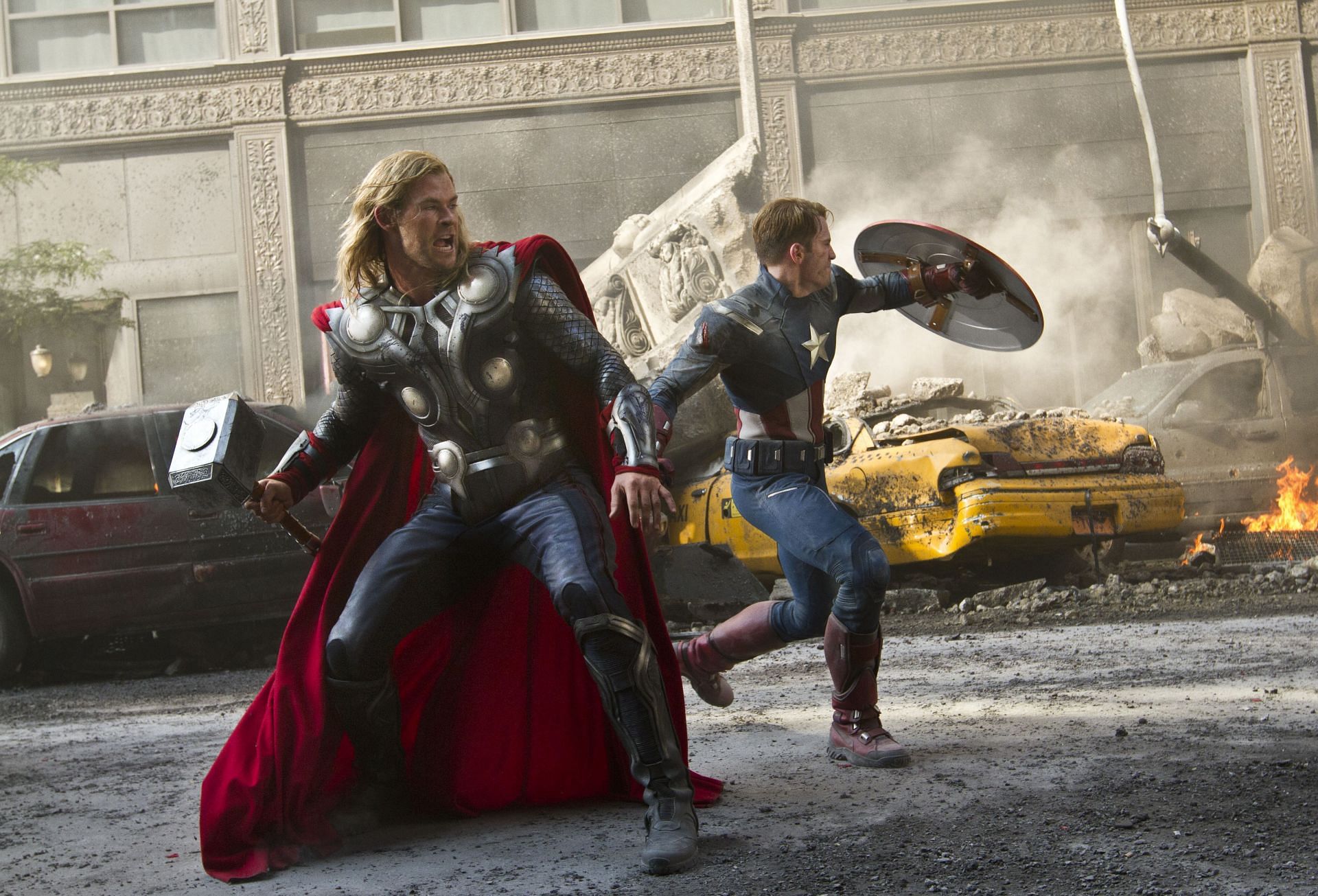 A still from The Avengers (Image via Marvel)