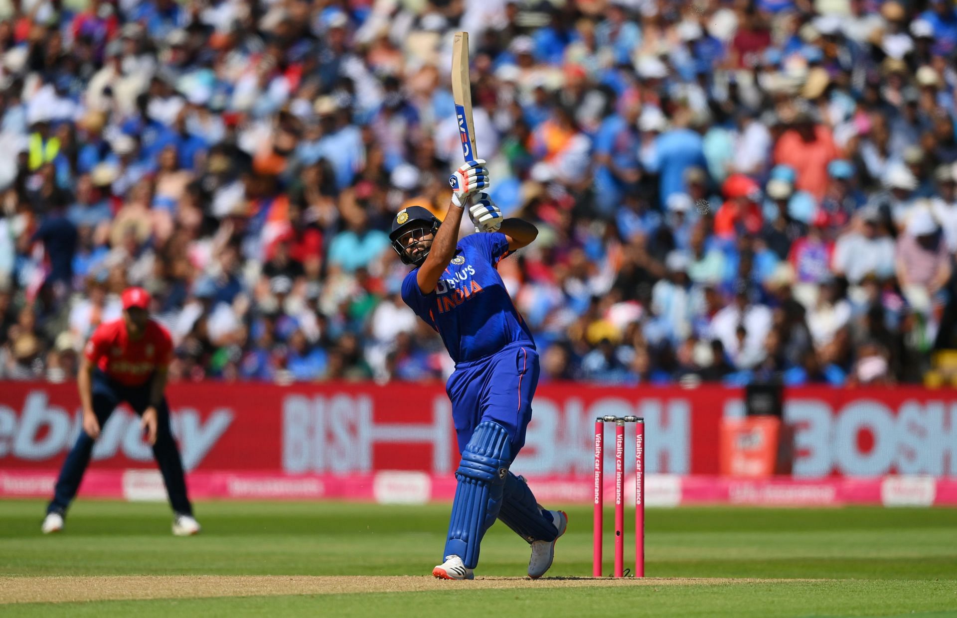Rohit Sharma gave India a quickfire start with a cameo of 31 off 20 balls