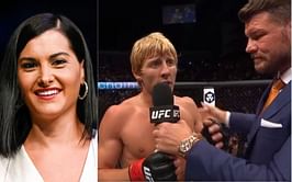 "Beautiful performance and message" - Megan Olivi, Henry Cejudo, and other MMA personalities react to Paddy Pimblett's powerful speech about men's mental health at UFC London