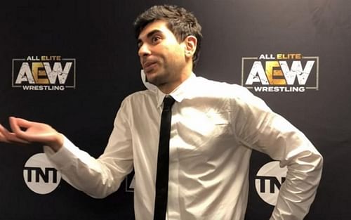 The current president of All Elite Wrestling, Tony Khan