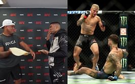 "One of those on Cody Garbrandt's chin would’ve been a straight KO" - Hilarity ensues in comments as Gilbert and Herbert Burns take on the Tortilla challenge