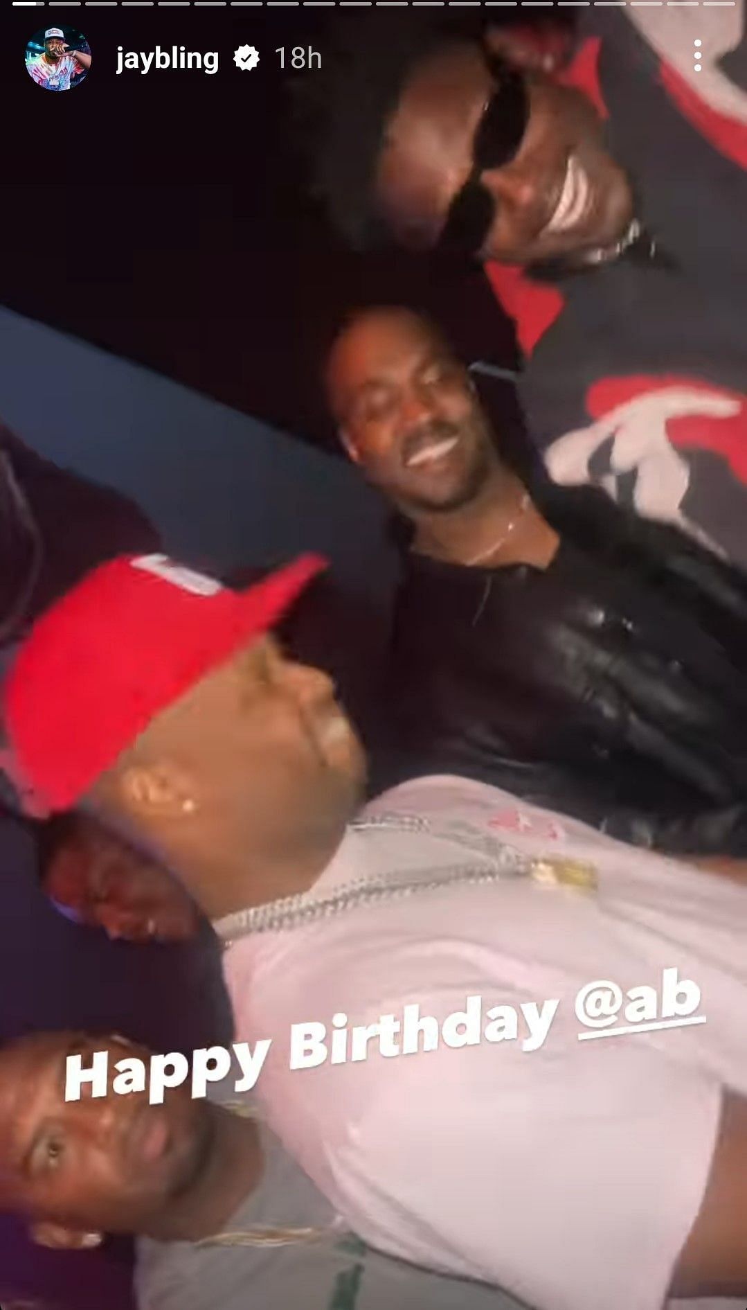 Kanye West partying with Antonio Brown