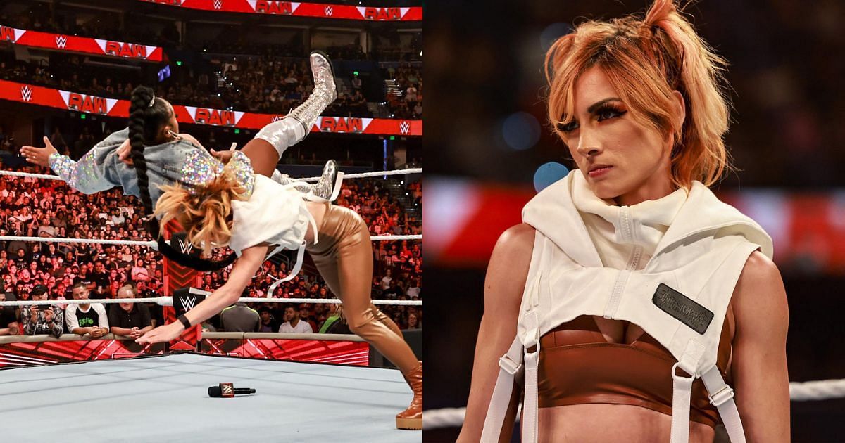 Becky Lynch sent a big statement to the champ on RAW.