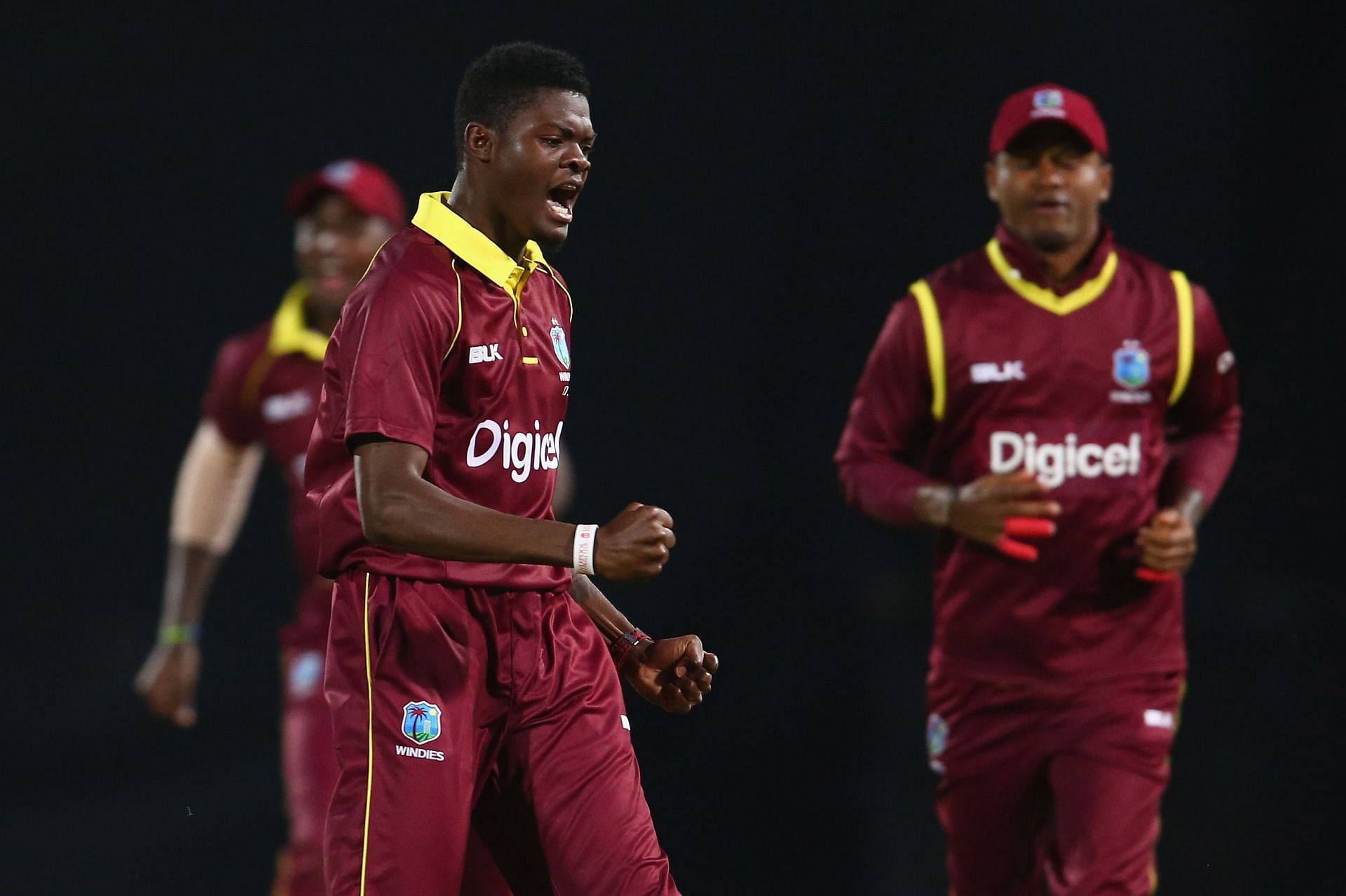 Alzarri Joseph picked up two wickets in the first ODI