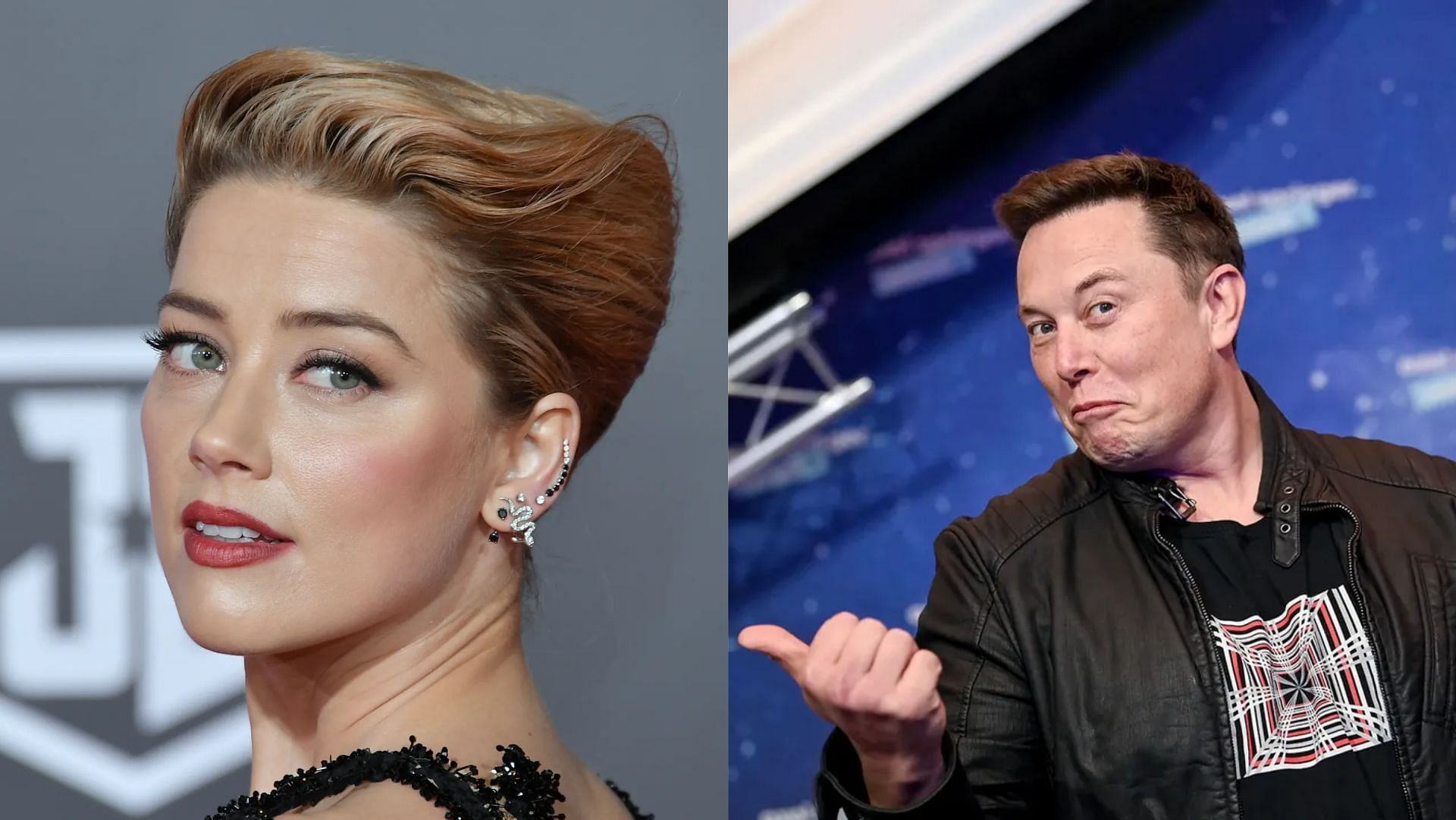 Elon Musk and Amber Heard dated between 2016 and 2018 (Images via Neilson Barnard/Getty and Britta Pedersen-Pool/Getty)