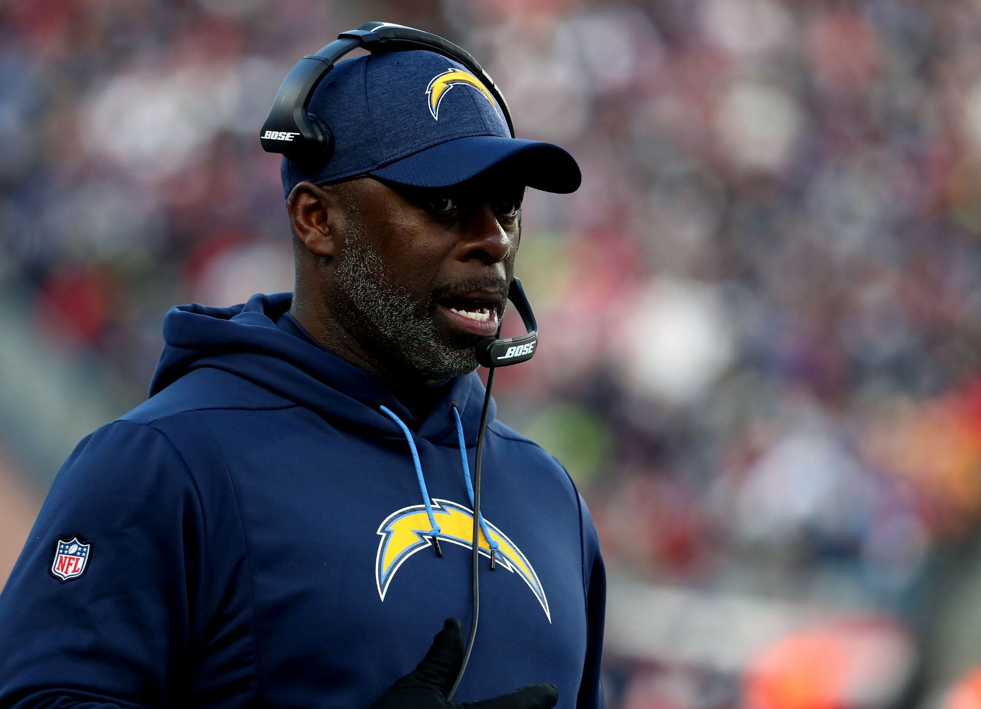 Los Angeles Chargers head coach Anthony Lynn