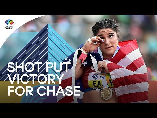 Who Is Chase Ealey Shot Putter Becomes First American Woman To Win