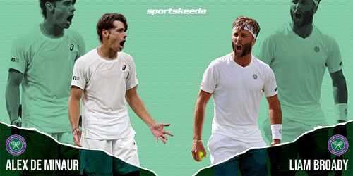 De Minaur takes on Liam Broady in the third round of the 2022 Wimbledon Championships