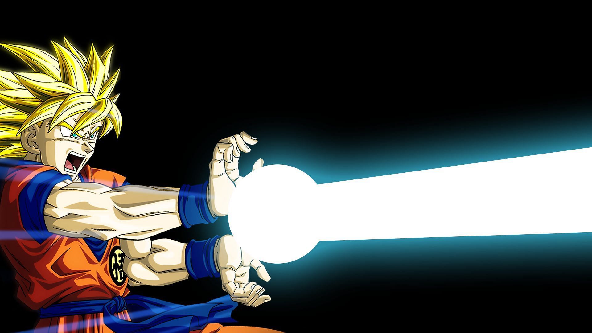 Goku using Kamehameha (Image via Shueisha)