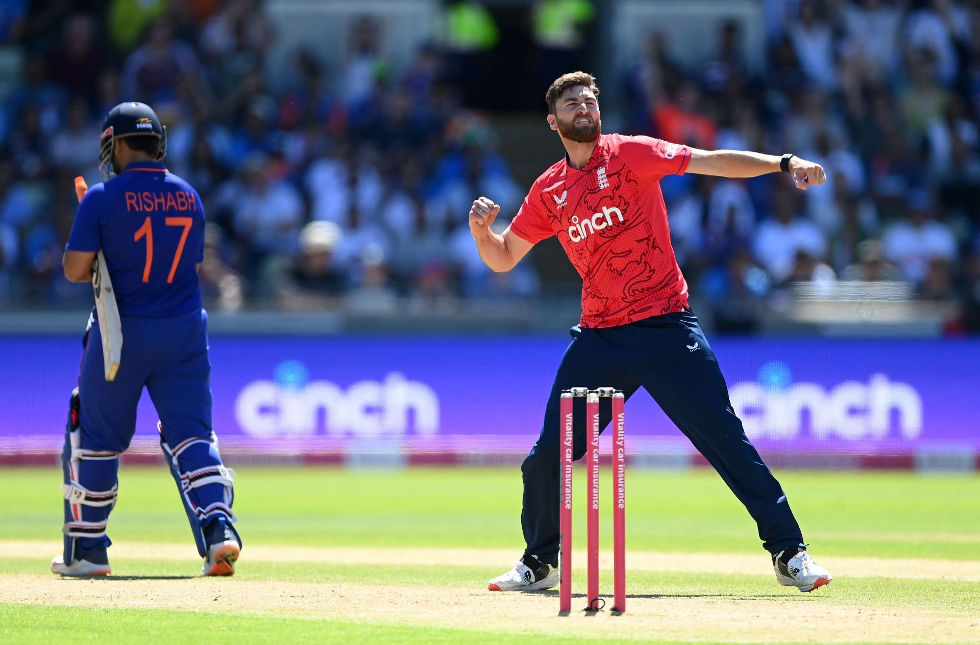 Richard Gleeson made his T20I debut against India earlier today (Image: Getty)