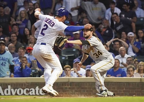 The Pirates and Cubs meet again on Tuesday.