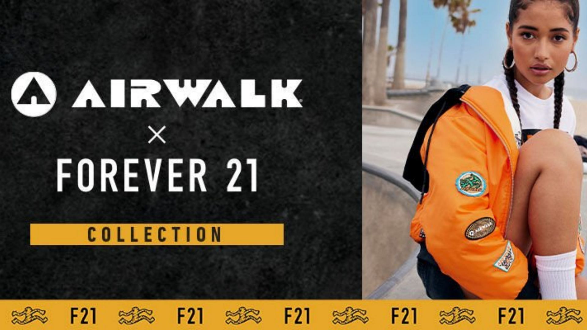 Forever 21 x Airwalk collection (Image via Forever 21)