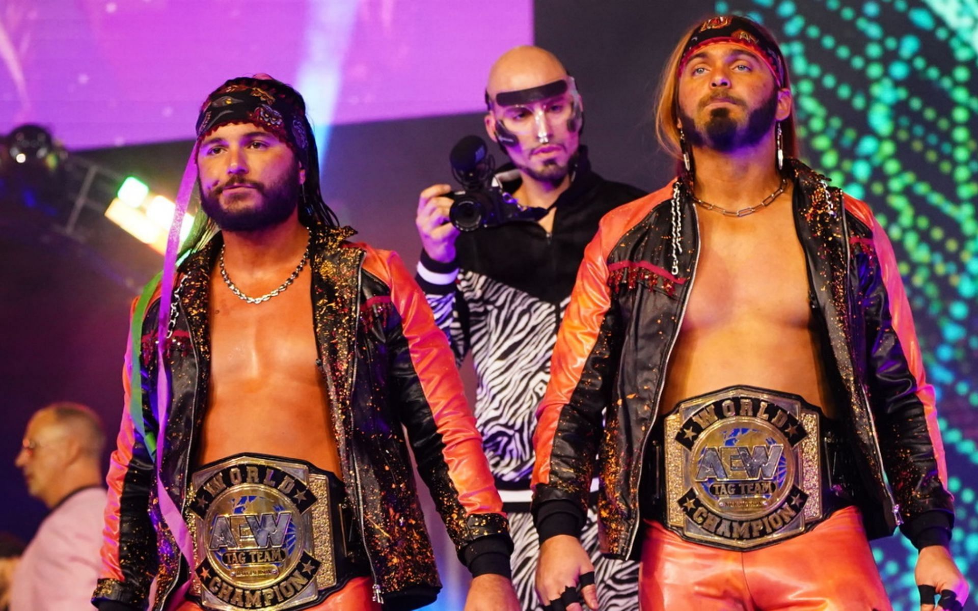 AEW World Tag Team Champions The Young Bucks