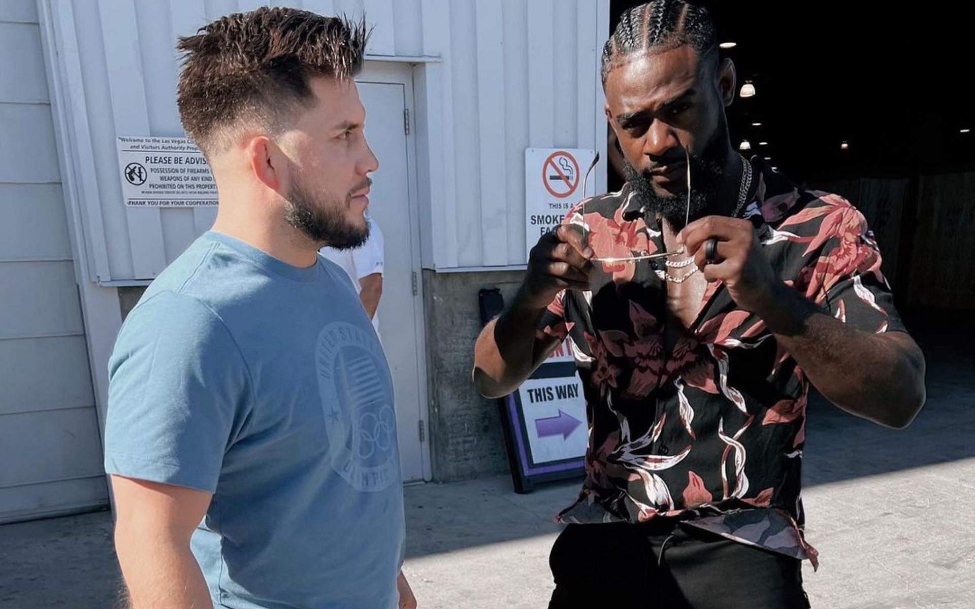 Henry Cejudo and Aljamain Sterling [Image courtesy of @funkmastermma Instagram]