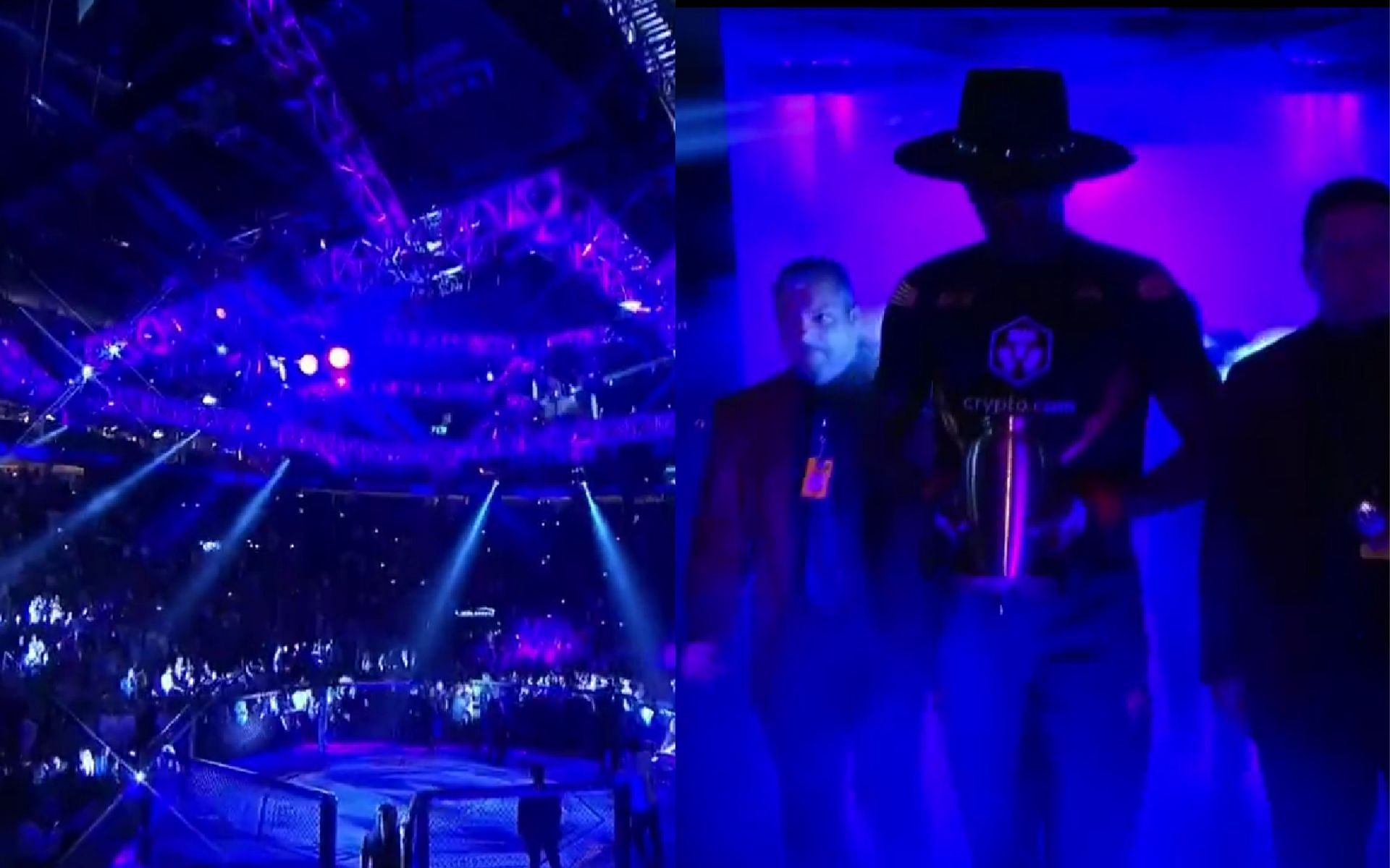 Israel Adesanya paid tribute to The Undertaker at UFC 276