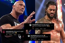 "We need to see Rock vs Reigns ASAPPPP" - The WWE Universe reacts to The Great One's witty message to Roman Reigns ahead of SummerSlam