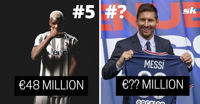 5 most valuable free transfers in the 21st century