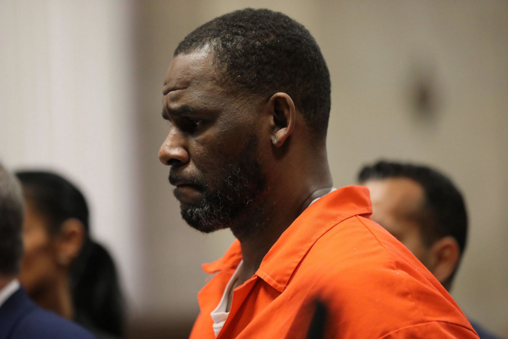 Robert Sylvester Kelly was sentenced to 30 years in prison (Image via POOL/Antonio Perez/Getty Images)