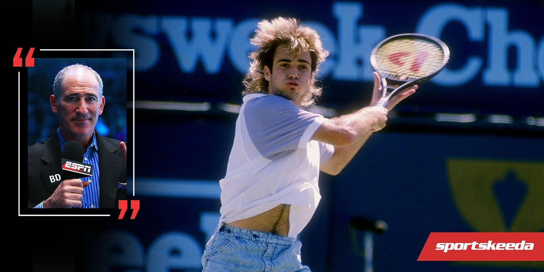 Andre Agassi was one of the best players in extreme heat.