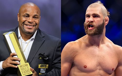 Daniel Cormier (left) and Jiri Prochazka (right) (Images via Getty)